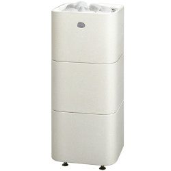 Elektrischer Saunaofen TULIKIVI KUURA 2, weiß, ohne Bedienfeld  Elektrischer Saunaofen TULIKIVI KUURA 2, weiß, ohne Bedienfeld