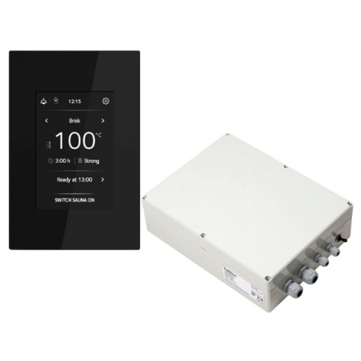 Elektrischer Saunaofen TULIKIVI TUISKU XL NOBILE mit Bedienfeld