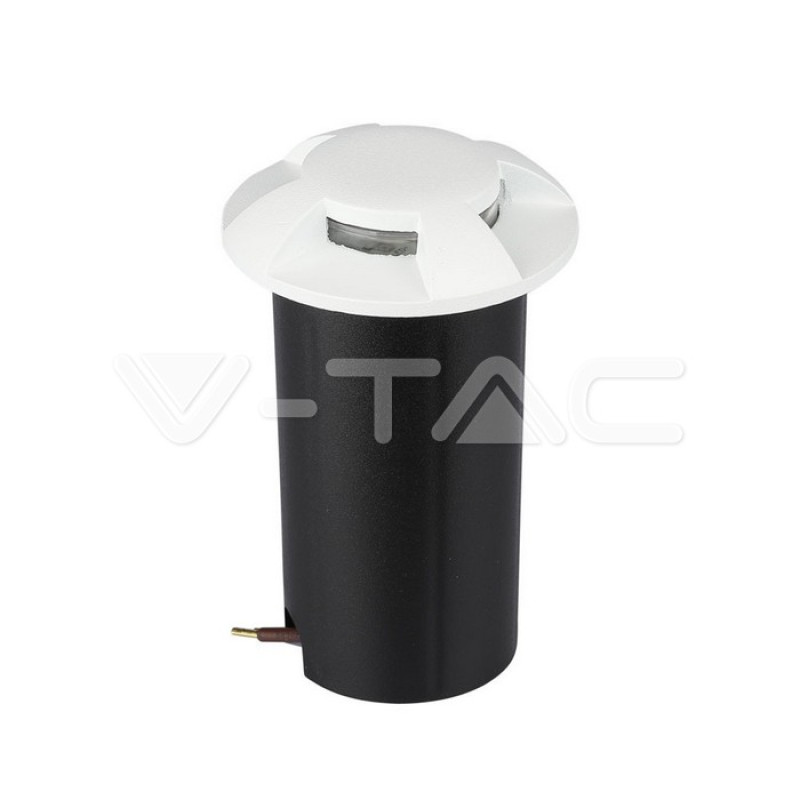 1W LED Steplight Weiß 4 Way 3000K