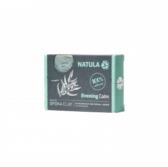 NATULA Gesichts- und Körperseife mit Opoka-Stein und Eukalyptus 100g