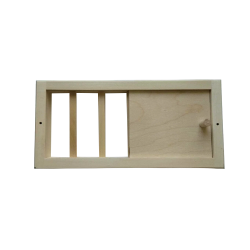 Lüftungsgitter mit Dämpfer 