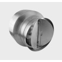 Saunalüfter VOK-T 150°C, 135/Ø100mm, mit Rückschlagventil - 2