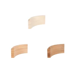 Innenbogen für modulare Saunabänke, 40x140x330mm 