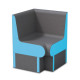 WEDI Dampfbad Eckbett 650mm