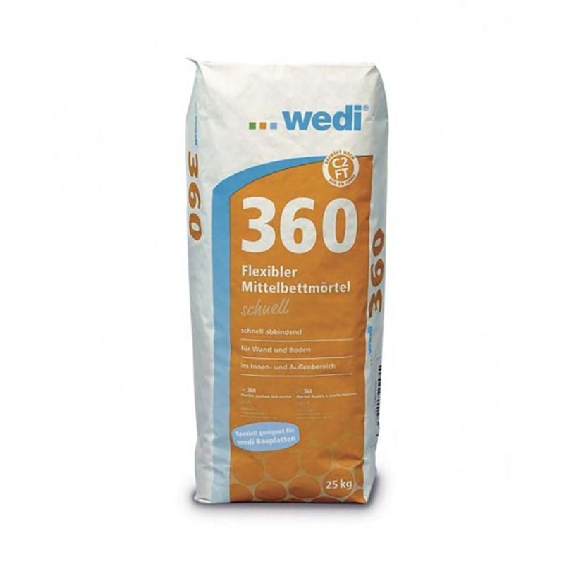 WEDI Elastischer Kleber 360, 25kg