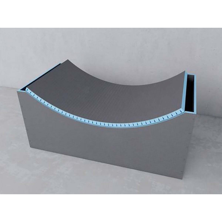 WEDI flexible Bauplatte, längsgebogen