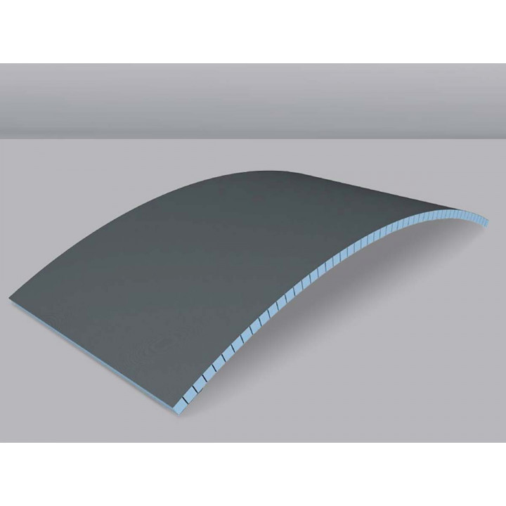 WEDI flexible Bauplatte, längsgebogen