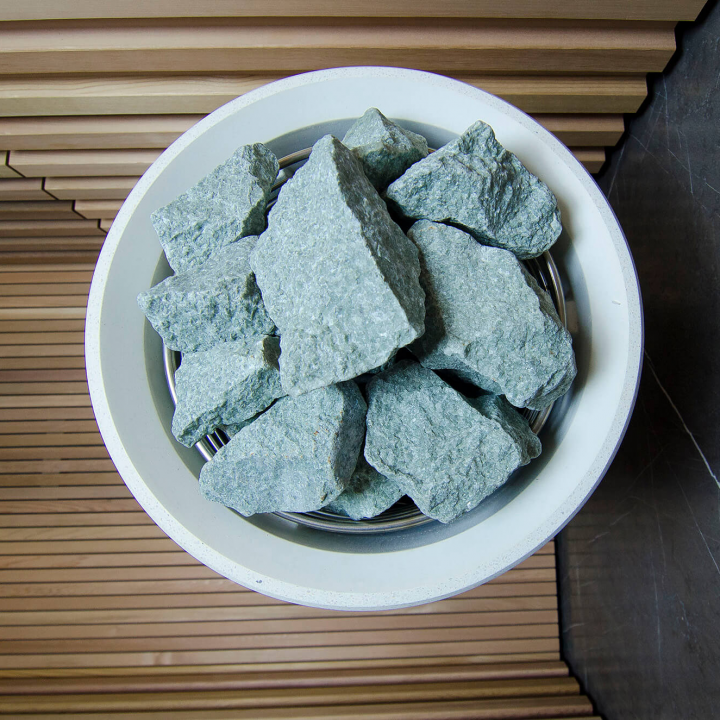 Jadeitsteine, 10 kg.