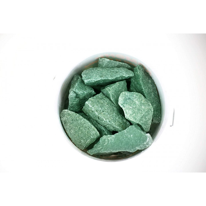 Jadeitsteine, 10 kg.