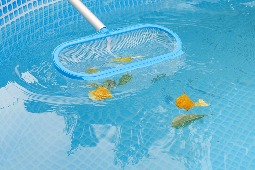 trübes Poolwasser