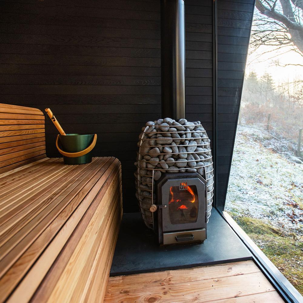 Saunaofen Holz