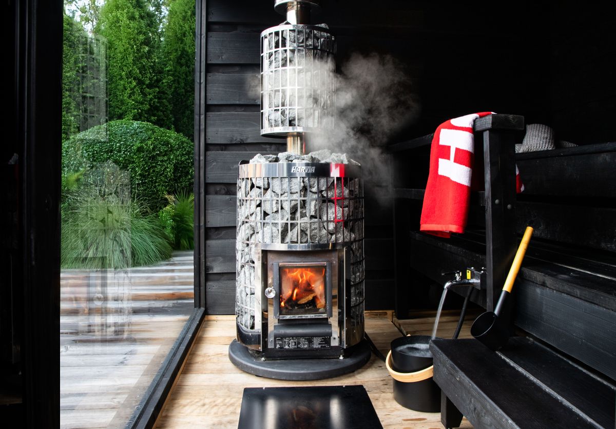 Holzbefeuerter Saunaofen