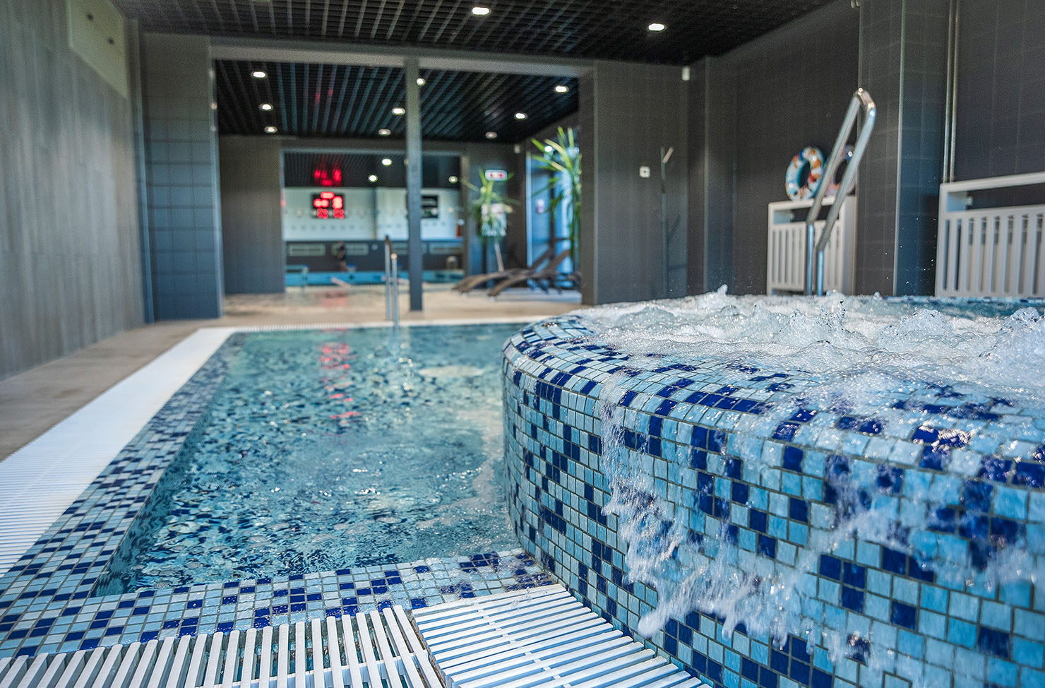 Einbau eines gewerblichen SPA Pools