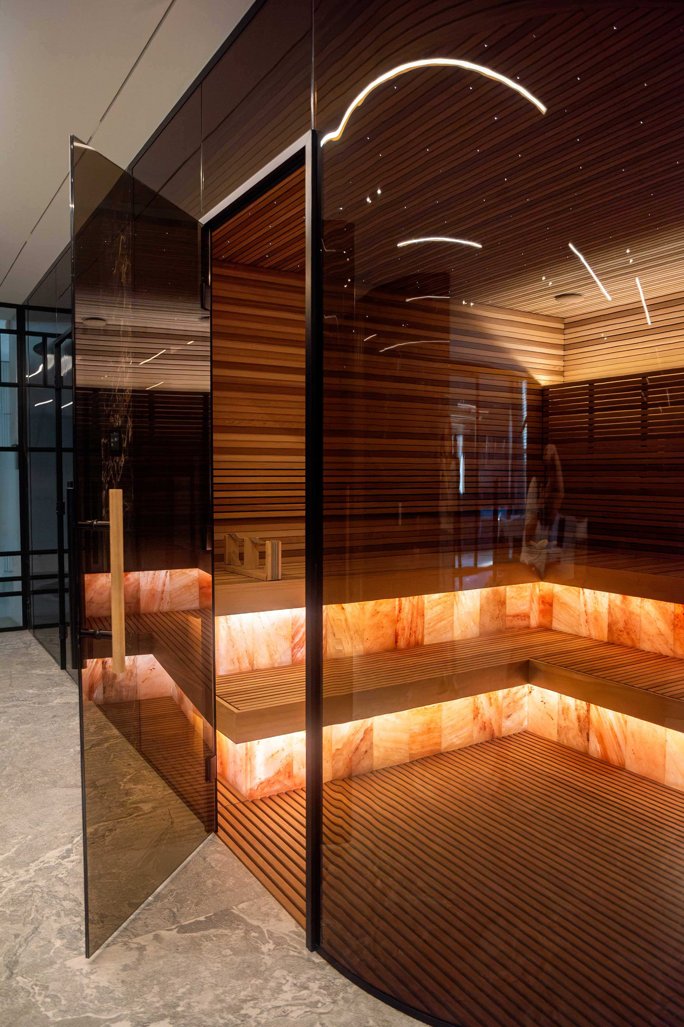 Privates Infrarotsauna- und Schwimmbadprojekt